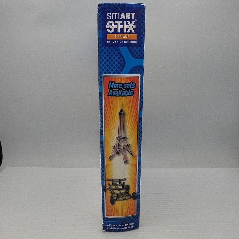 SmartStix Airplaine Model Building Kit‎ 165+ Pieces w/ Free App FlycatcherToys